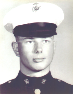 Marine portrait of Michael John Kelly